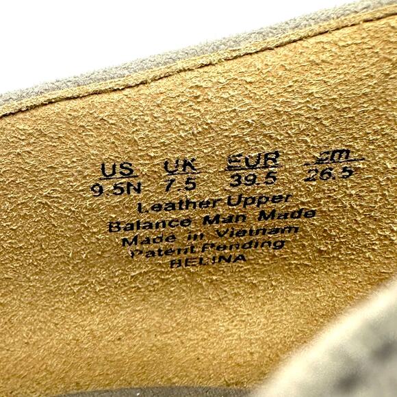 Naturalizer Belina Gray Low Heel Pump Size 9.5N Suede Pointed Toe D'Orsay Style - Picture 5 of 13